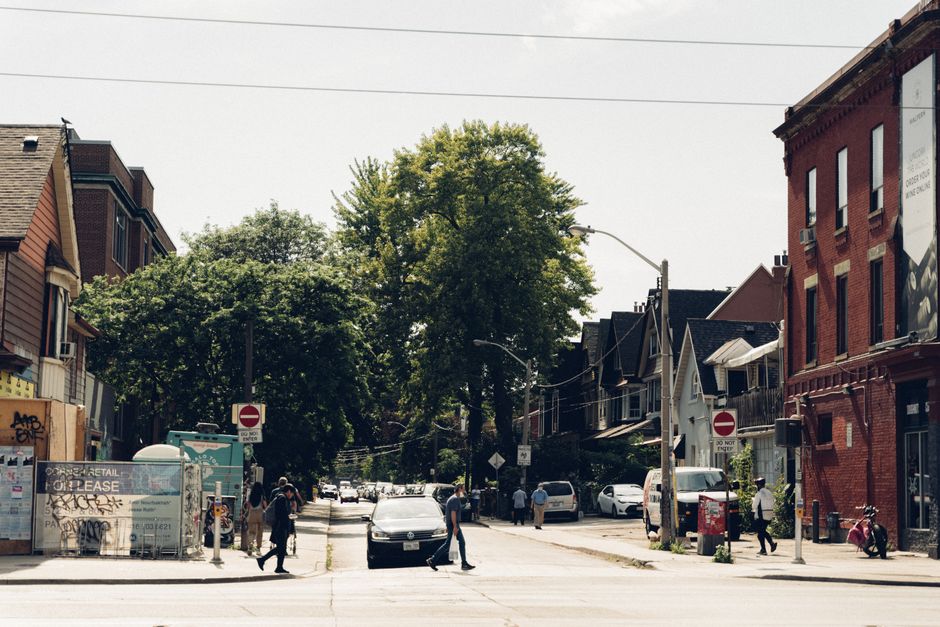 Dearborn pedestrian crosswalk